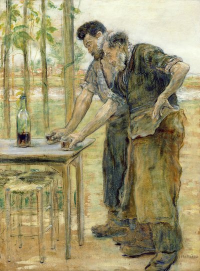 The Blacksmiths by Jean Francois Raffaelli